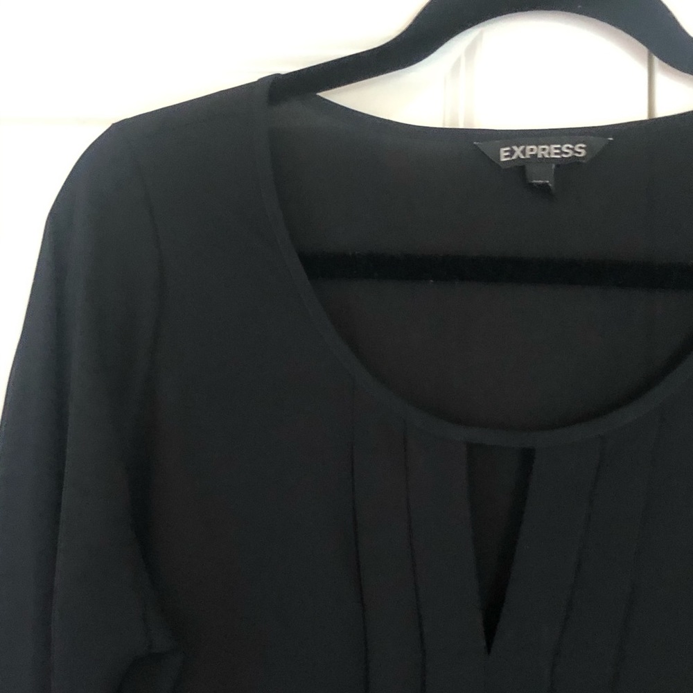 Black Portofino Shirt with detail - Picture 3 of 5